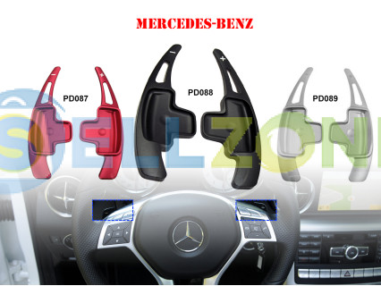 Paddles shifters Αλουμινίου για MERCEDES ABCE ML GL - PD087-PD089